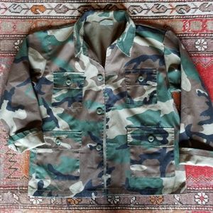 Camo jacket shirt